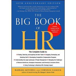 کتاب زبان اصلی The Big Book of HR th Anniversary Edition انتشارات Career Press