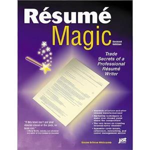 کتاب زبان اصلی Resume Magic اثر Susan Britton Whitcomb انتشارات Jist Works