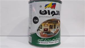 رنگ روغنی کیلو الوان مارک سبز قهوه ای کد 134