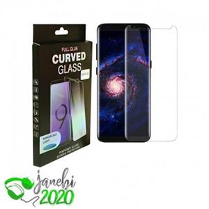 محافظ صفحه نمایش شیشه ای یو وی سامسونگ UV Nano Glass Samsung Galaxy S8 Plus 