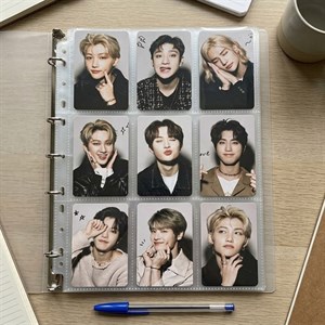 استیکر کارت مدل PH-467 طرح فتوکارت استری کیدز straykids بسته 9 عددی -