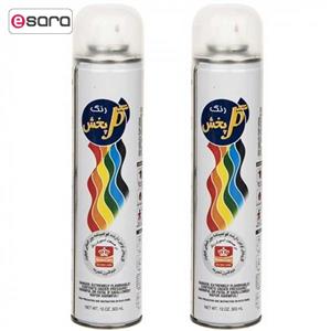 اسپری براق کننده گل پخش مدل کلر حجم 300 میلی لیتر بسته 2 عددی