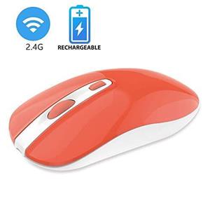 ماوس Bluelans Ultra Slim 2.4G USB Wireless Cordless Optical Mouse Mice Receiver for PC Laptop