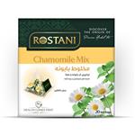 Rostani دمنوش گیاهی رستنی هرمی مخلوط بابونه مدل Chamomile Mix