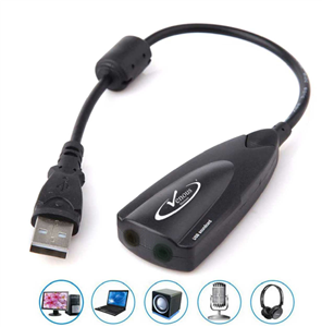 کارت صدا اکسترنال هفت کانال USB سیمی