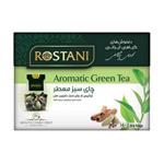 Rostani دمنوش گیاهی رستنی چای سبز معطر مدل Aromatic Green Tea