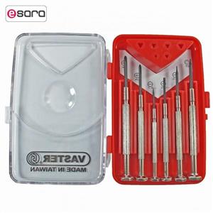 مجموعه 6 عددی پیچ گوشتی ساعتی مدل G 18