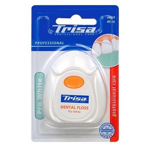 نخ دندان Pro White تریزا Trisa Professional Pro White Dental Floss