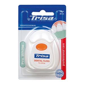 نخ دندان Pro White تریزا Trisa Professional Pro White Dental Floss