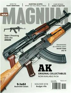 فایل مجله اسلحه و تفنگ MAN MAGNUM آفریقای جنوبی