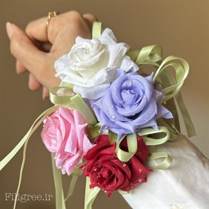 کش مو مدل گل رز