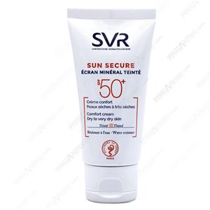 کرم ضدآفتاب مینرال رنگی SPF50 اس وی آر - SVR Mineral Sunscreen SPF50-Tinted 