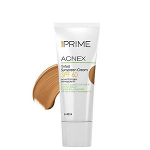 کرم ضد آفتاب رنگی پریم مدل Acnex Beige SPF60 حجم 40 میلی لیتر