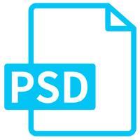 طرح لایه باز فایل آماده برچسب عرقیات گیاهی (psd)