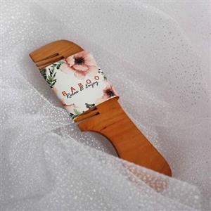 شانه بامبو دسته دار