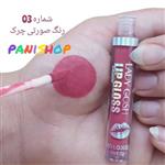 رژلب مایع لیدی گاش Lady Gosh  شماره 03 رنگ صورتی چرک مات و ضدآب 24 ساعته پخش آسان روی لبها ویتامینه انقضاء2026