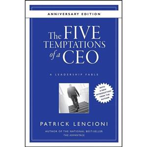 کتاب زبان اصلی The Five Temptations of a CEO Anniversary Edition