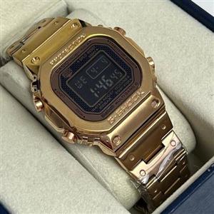 ساعت مچی دیجیتال تک زمانه کاسیو جی شاک ضداب فلزی Casio