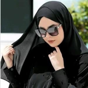 هدشال دوپیله و شش پیله باجنس کرپ حریر و لمه