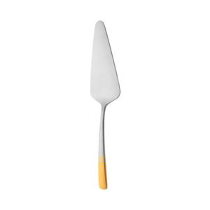 کفگیر سرو کیک برند ناب استیل مدل فلورانس دور طلایی Nab Steel Florence Serving Cake Spatula