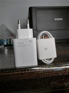 شارژر  33وات اصلی شیائومی رنگ سفید