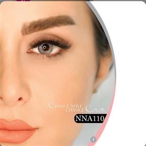 لنز رنگی هرا سالیانه  شماره 1 کد NNA110 طوسی  یخی