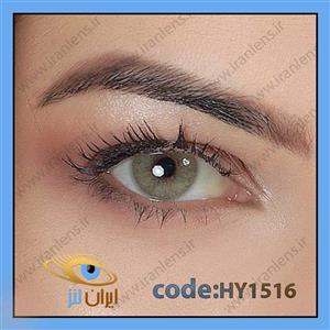 لنز رنگی نچرال گرین سالانه کد HY1516 