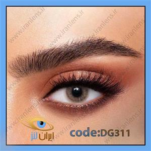 لنز طبی رنگی براون دیلی روزانه (استفاده سبک تا یک ماه) کد DG311 