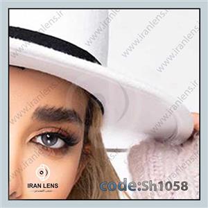 لنز رنگی آیس بلو فصلی کد Sh1058