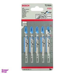 مجموعه 5 عددی تیغه عمودبر بوش مدل 2608631032