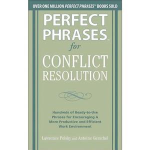 کتاب زبان اصلی Perfect Phrases for Conflict Resolution انتشارات McGraw Hill