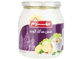 سس سالاد الویه مهرام مقدار 640 گرم Mahram Olivier Salad Sauce 640gr