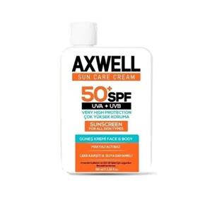 axwell ضدآفتاب اکسول ضد لک spf50 حجم 125میل