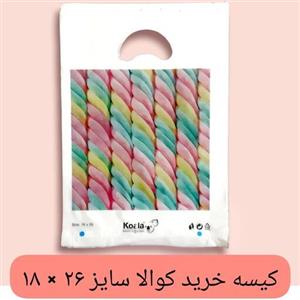 نایلکس و کیسه  100 عددی کوالا سایز 18 در26 کارتن حاوی 50 بسته