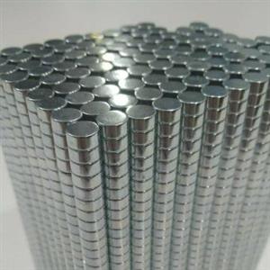 آهنربا نئودیمیوم سکه‌ ای 6x3 میلی متری