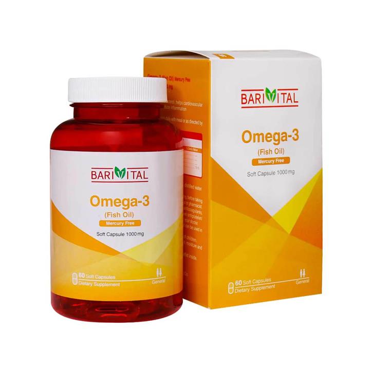 کپسول نرم مگا امگا باریویتال بسته 30 عددی