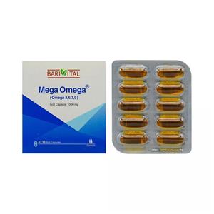 کپسول نرم مگا امگا باریویتال بسته 30 عددی