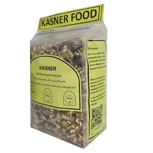 غذای طوطی برزیلی کاسنر مدل سبزیجات معطر وزن 1200 گرم
