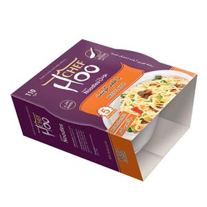 نودل کاسه ای کم چرب گوشت شف هو 110 گرم Chef Hoo Low Fat Instant Noodles Beef flavor 110g 