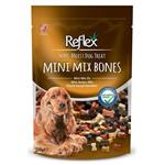 غذای تشویقی سگ رفلکس مدل  Mini Mix Bones وزن 150 گرم