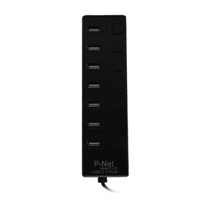 هاب USB 2.0 هفت پورت پی نت مدل P215