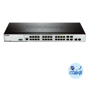 سوییچ قابل مدیریت 26 پورت گیگابیت دی-لینک DGS-3000-26TC D-Link DGS-3000-26TC 26-Port Gigabit L2 Managed Switch