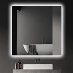 آینه سرویس بهداشتی تارا دکور مدل مربع کد m163
