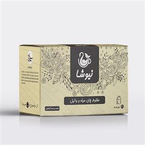 مخلوط چای سیاه و وانیل نیوشا  20 عددی