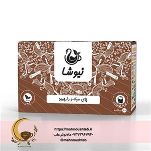 مخلوط چای سیاه و دارچین نیوشا مدل Cinammon
