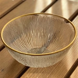 پیاله مدل لب طلا بسته 6 عددی