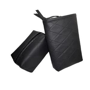 جای دستمال کاغذی خودرو  مدل باران به همراه سطل زباله