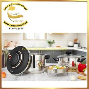 زودپز دو قلو دسینی 4/5 و 6/5 لیتری مدل ویتاکوک Dessini