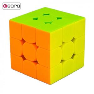 روبیک چی یی مدل تاندر کلپ ورژن دو ابعاد 3x3 سانتی متر