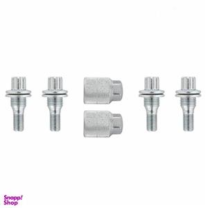 پیچ چرخ و رینگ ضد سرقت خودرو چیکال مدل M-58 مناسب برای دنا مجموعه 6 عددی